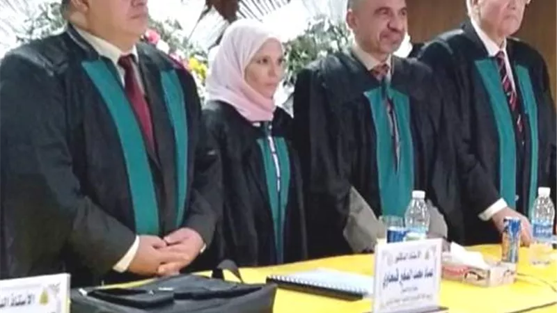 عميد تكنولوجيا وتنمية الزقازيق يناقش رسالة ماجستير في إدارة الأعمال
