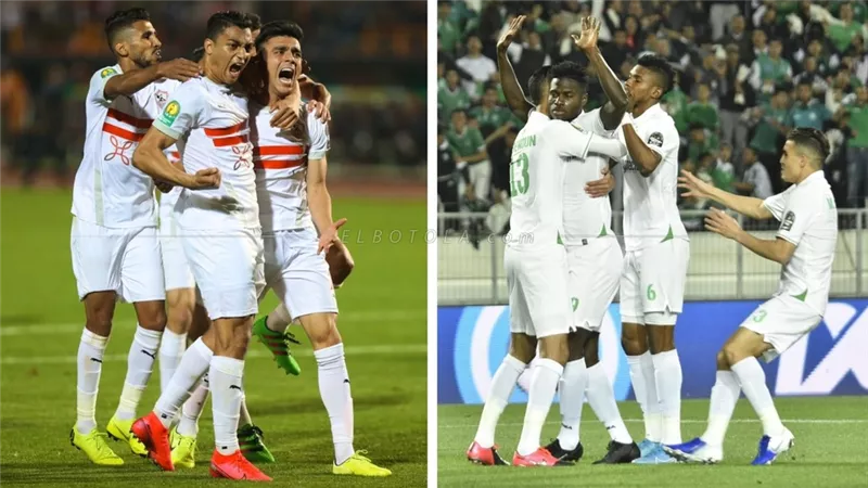 الزمالك و الرجاء المغربى في ذهاب نصف نهائي دوري أبطال إفريقيا موعد المبارة