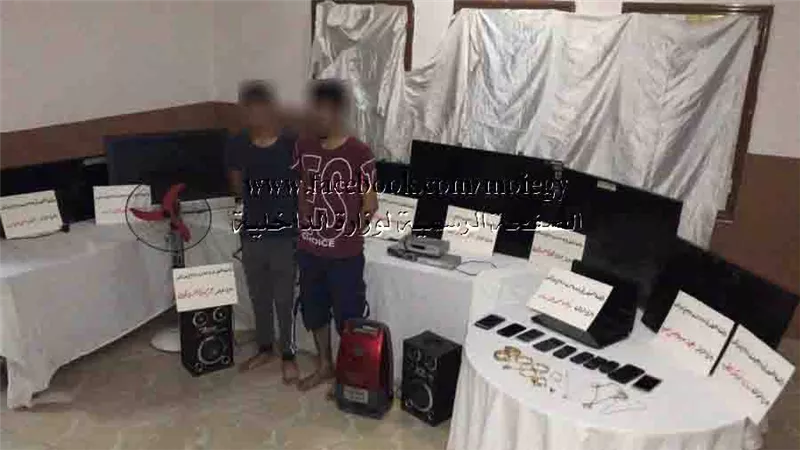 ضبط تشكيل عصابى لسرقة المساكن بالجيزة