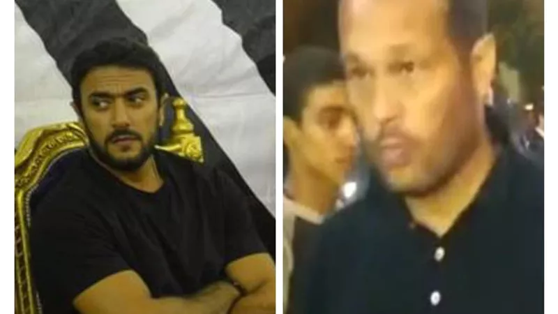عزاء محمود ياسين يجمع احمد العوضى بطليق ياسمين عبد العزيز