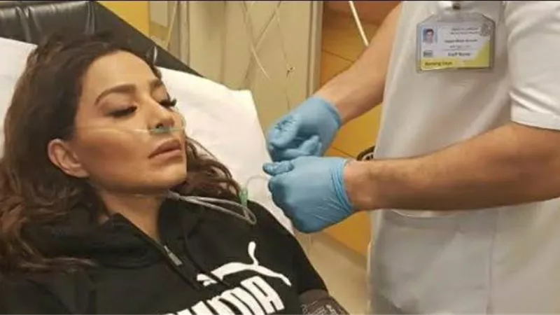 بسمة وهبة تطلب الدعاء قبل دخول غرفة العمليات .. فيديو