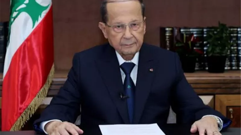 بعد عام من الاحتجاجات.. الرئيس اللبناني يبعث برسالة هامة لشعبه
