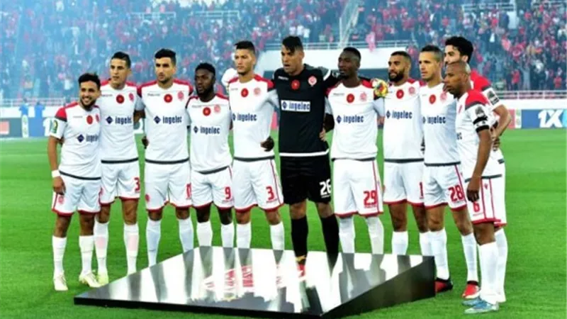 التشكيل المتوقع للوداد المغربى امام الاهلى فى لقاء الليلة