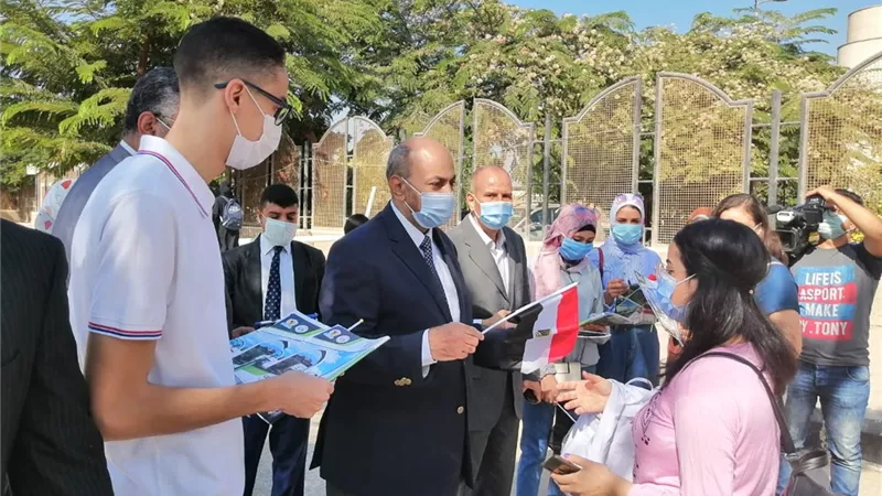 انتظام الدراسة بجامعة المنيا ورئيس الجامعة يشرف على تسكين المدن الجامعية