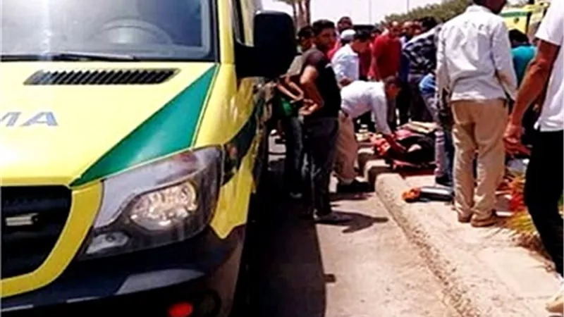 مصرع طفل العوينات فى حادث تصادم سيارة بالوادى الجديد