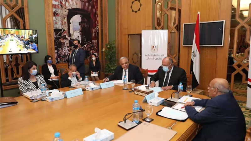 وزير الخارجية يشهد إجتماع الهيئة الإستشارية للإعداد لأول إستراتيجية وطنية لحقوق الإنسان