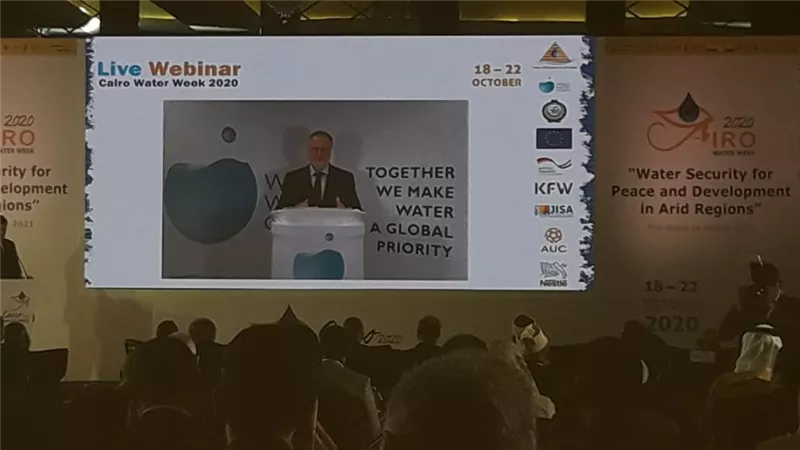 اسبوع القاهرة للمياه يرفع شعار الامن المائي من اجل السلام والتنمية في المناطق القاحلة الطريق الى داكار