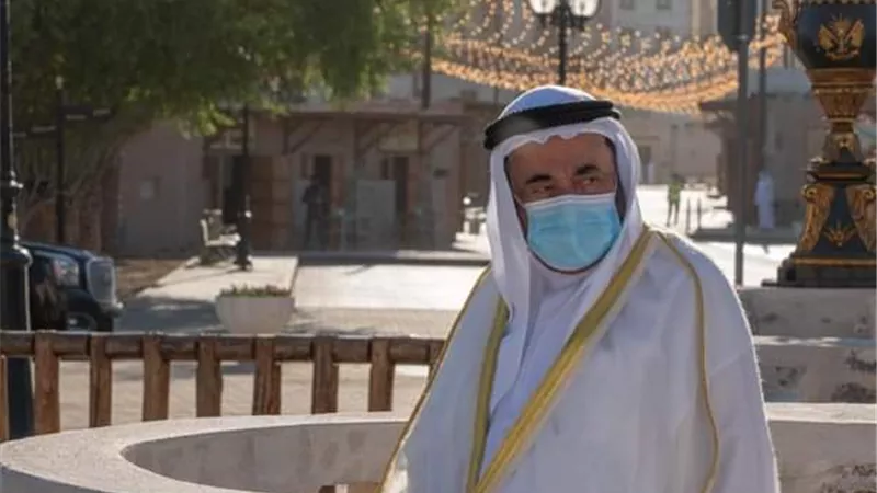 حاكم الشارقة يفتتح المنطقة التراثية بمدينة خورفكان الإماراتية