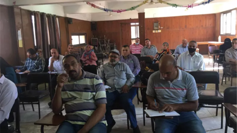 تنظم برنامج تدريبي لتشخيص أمراض المحاصيل الحقلية