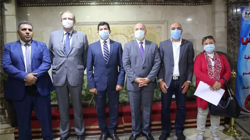 وزير الرياضة وصندوق الأمم المتحدة للسكان والكيك بوكسينج يطلقون مبادرة «لا للتحرش»