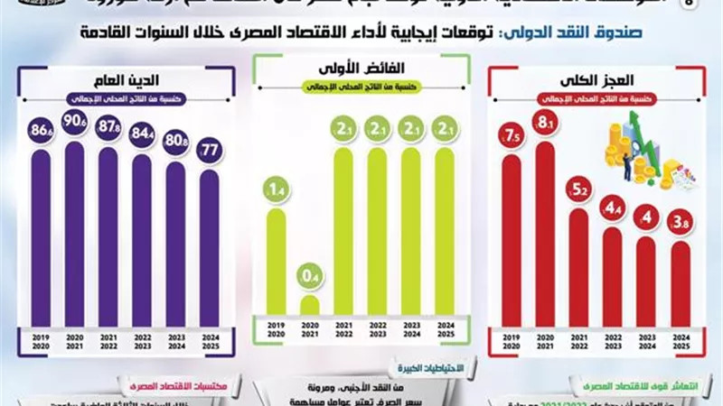 بالإنفوجراف.. المؤسسات الاقتصادية الدولية تؤكد نجاح مصر في التعامل مع أزمة كورونا