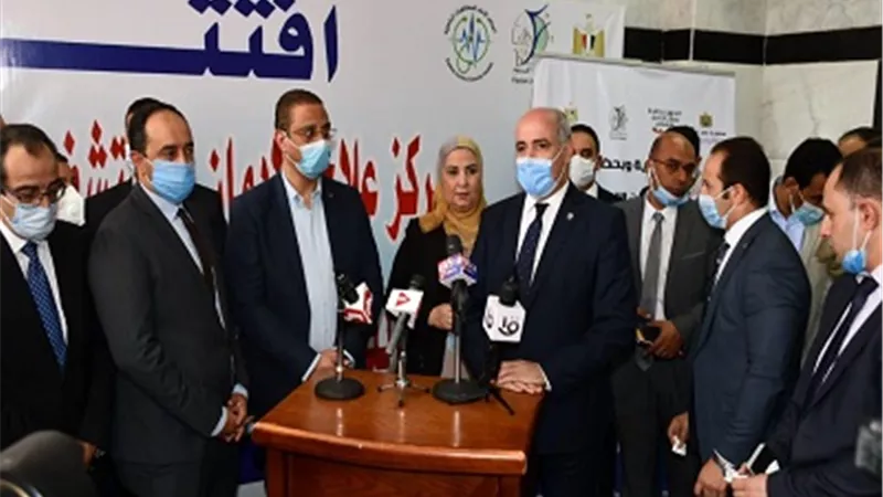 وزيرة التضامن تفتتح أول مركز لعلاج الإدمان بمستشفيات جامعة الفيوم