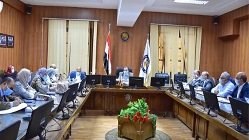 لجان للمتابعة بجامعة بنى سويف