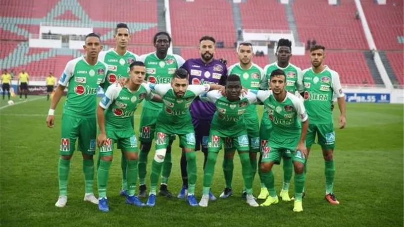 الرجاء المغربى يستعيد هذا الرباعى فى مباراة العودة أمام الزمالك