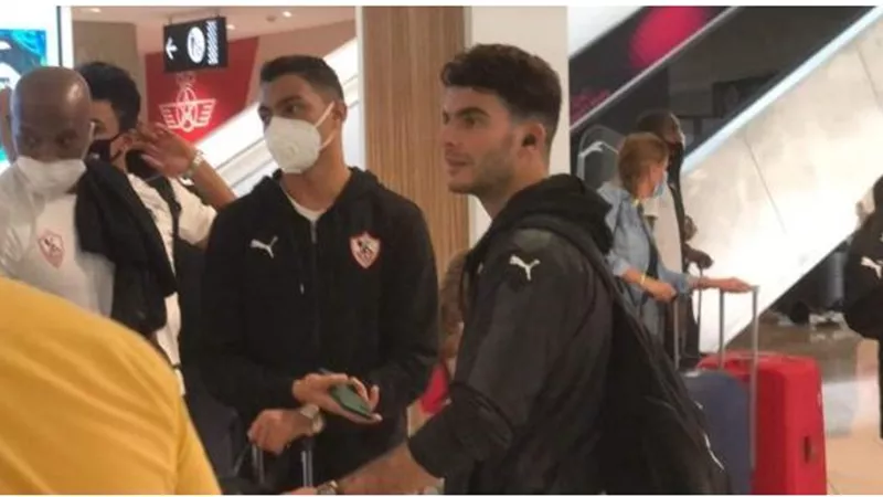 بعثة الزمالك تصل القاهرة بعد الفوز على الرجاء في المغرب