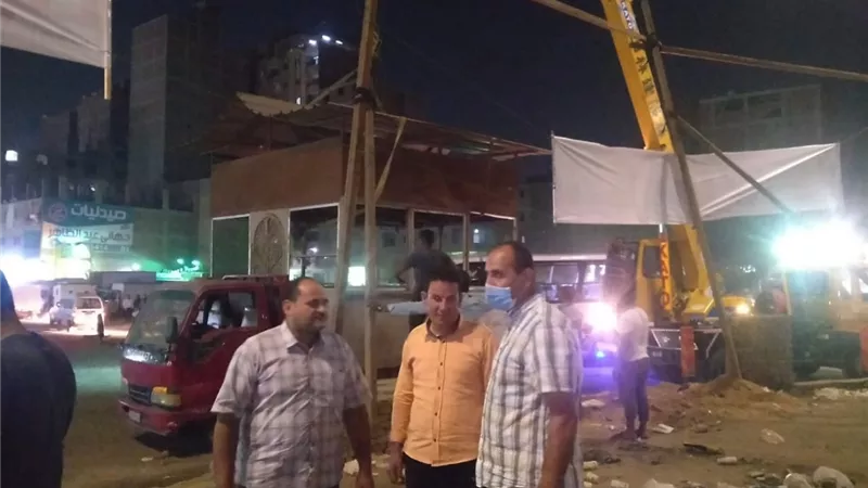 الهجان يتابع تطوير محور شركات البترول ومنظومة النظافة
