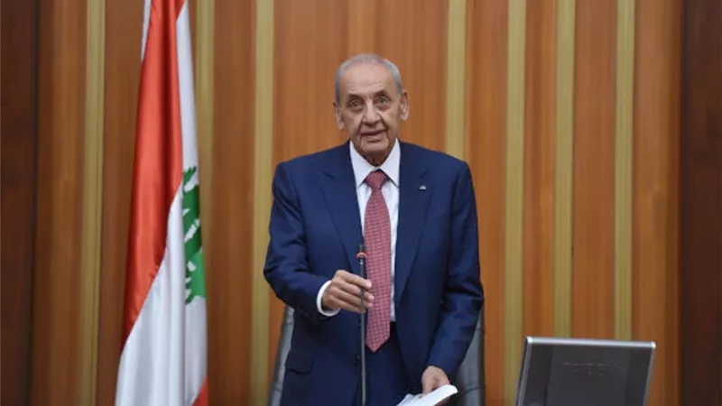 رئيس مجلس النواب اللبناني يرفع الجلسة التشريعية لعدم اكتمال النصاب