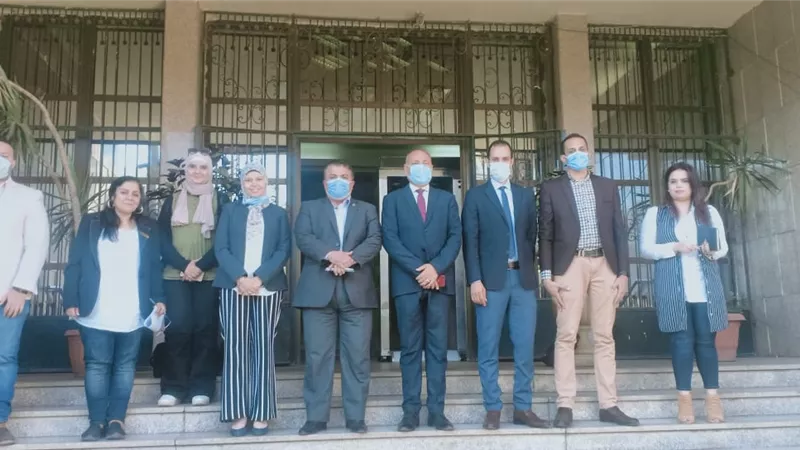 نائب محافظ القاهرة يلتقى مع شباب الأكاديمية الوطنيه للتدريب