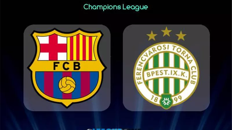 دوري ابطال اوروبا بث مباشر ... مشاهدة مباراة برشلونة وفيرينكفاروسي ماي كورة