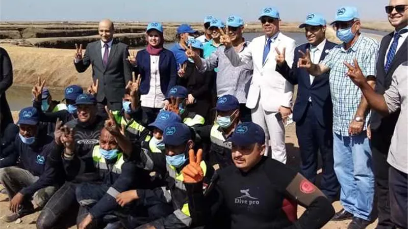 وفد الأكاديمية الوطنية للتدريب يتفقد المشروعات القومية بالقنطرة شرق .صور