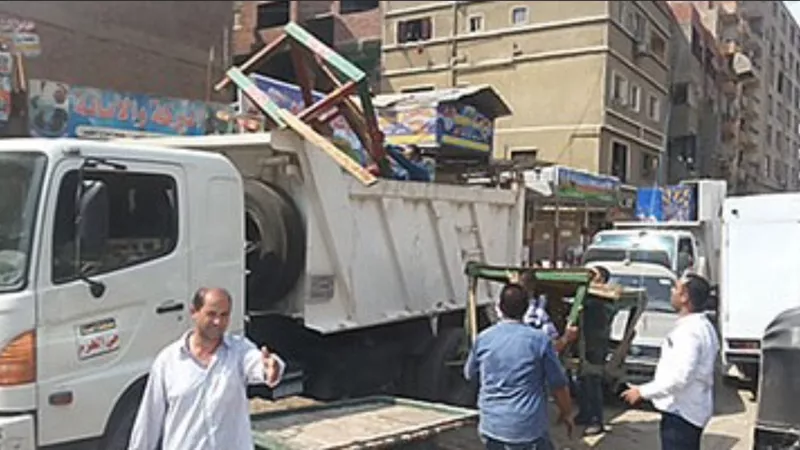 استمرار المتابعة بحى المنتزة اول لمنع المخالفات والتعديات بالاسكندرية