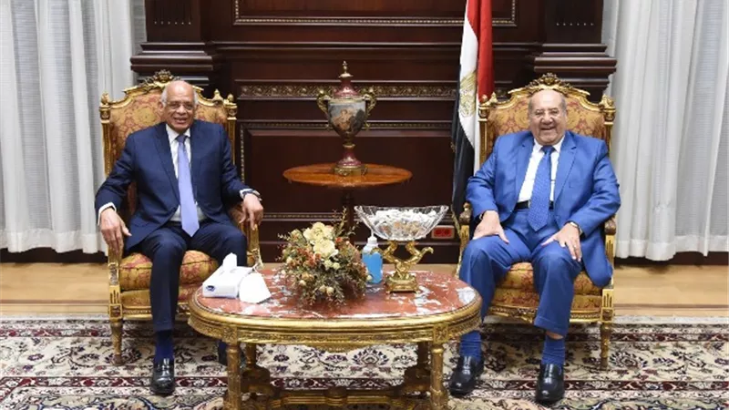 رئيس مجلس النواب يهنئ المستشار عبد الوهاب عبد الرازق لتوليه رئاسة 