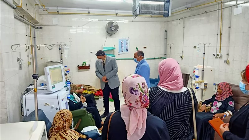 وكيل وزارة الصحة بالمنوفية يفاجئ مستشفى قويسنا المركزي للإطمئنان على سير العمل... صــور