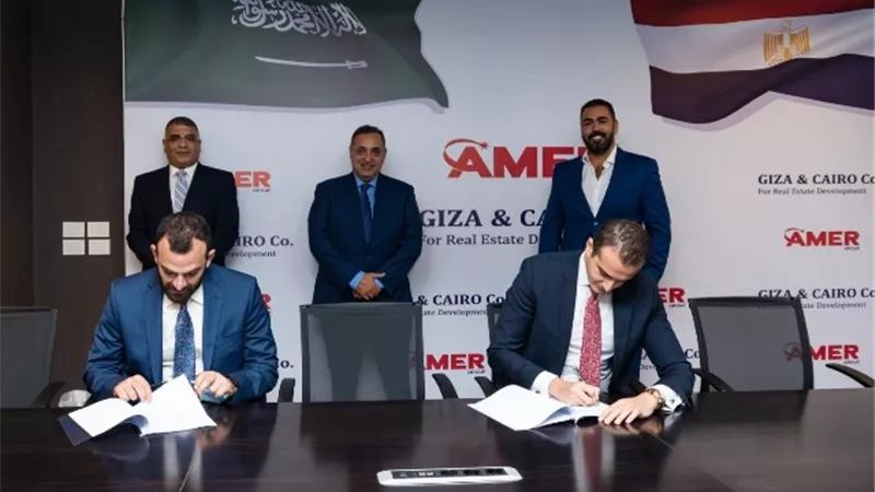 عامر جروب توقع عقد مشروع جديد بالعاصمة الإدارية