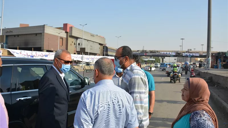 الهجان يتفقد بنها وشبرا الخيمة لمتابعة النظافة والإشغالات