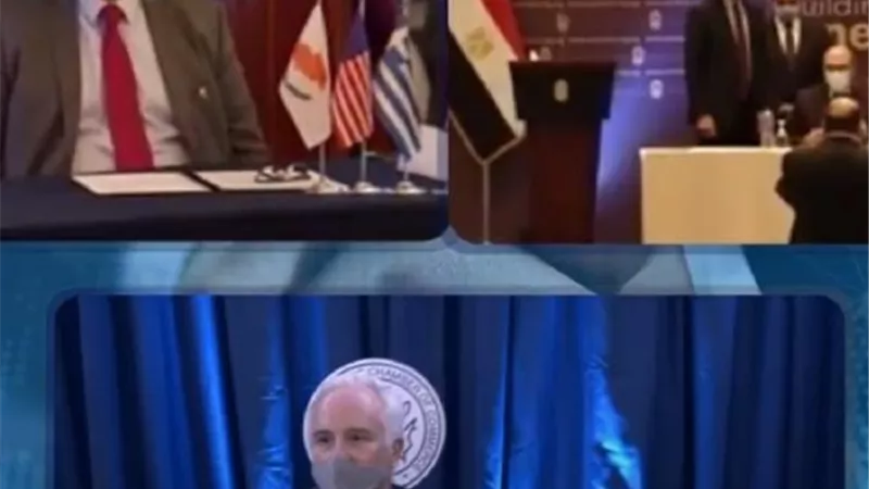توقيع مذكرة تفاهم بين غرف التجارة الامريكية في مصر وقبرص واليونان