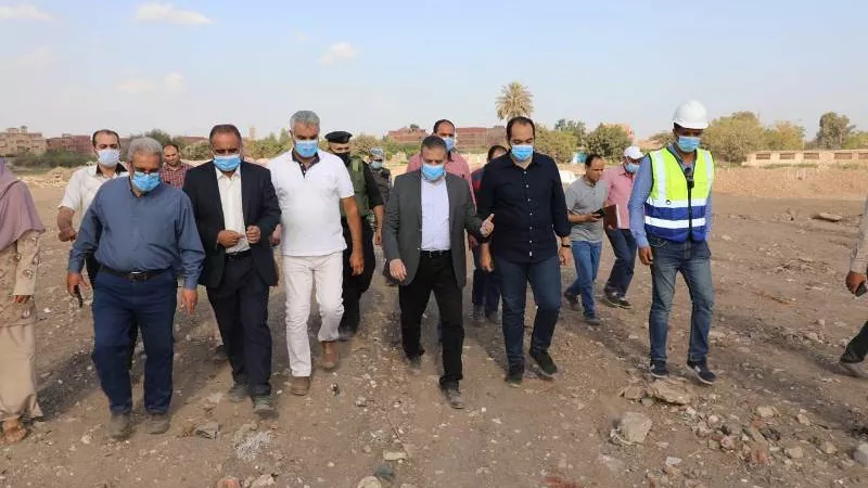 محافـظ المنوفية : بدء تنفيذ الأعمال الإنشائية للمنطقة اللوجستية على الطريق الزراعى القاهرة الاسكندرية... صور