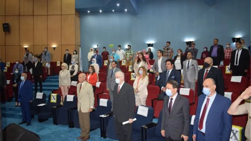 الجامعة المصرية الروسية تحتفل بانتصارات أكتوبر فى الذكرى الـ47.. بالفيديو