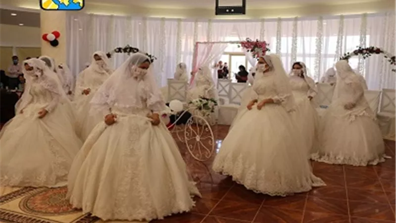 زفاف جماعي لعدد 26 عروسة بطور سيناء