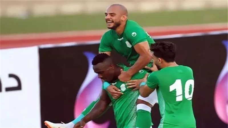 خالد قمر يسجل هدف التعادل للإتحاد امام المقاولون فى الكأس