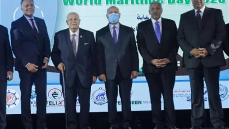 وزير النقل يشهد الاحتفال باليوم البحري العالمي 2020