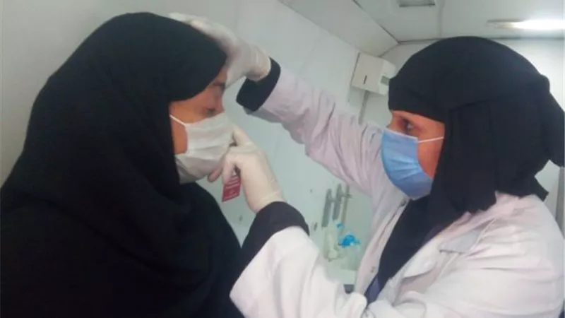 فحص طبى لـ 1400 مواطنا بالمجان بالعلالمة فى بنى سويف.. بالصور