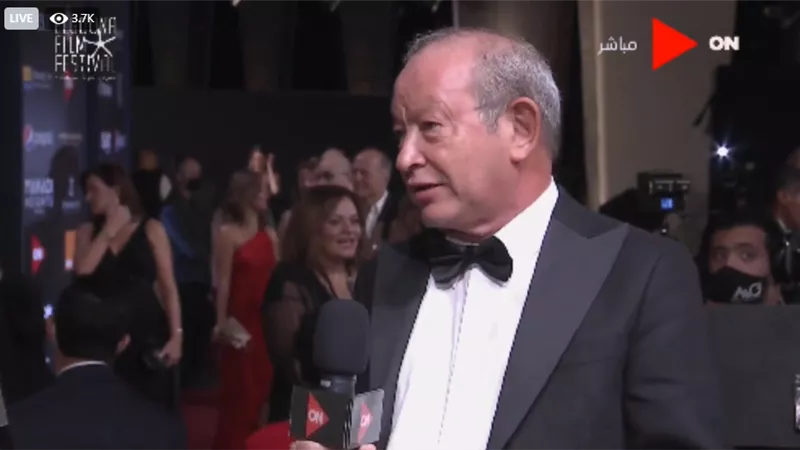 نجيب ساويرس من الجونة: المهرجان أضاف للمدينة حاجات كتيرة