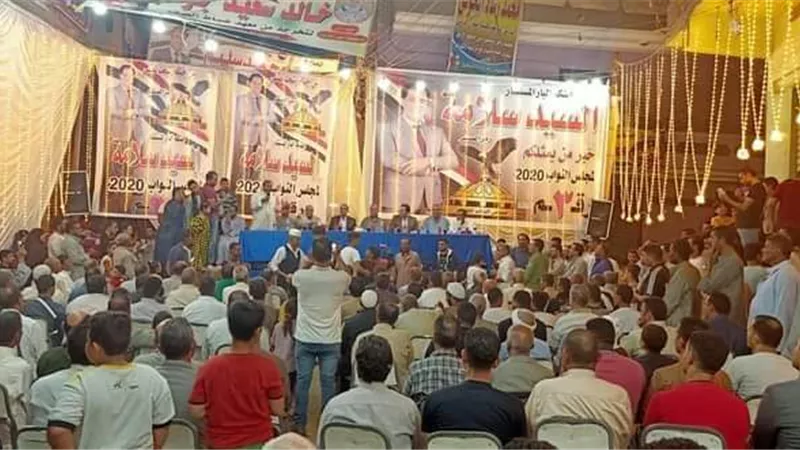 رد ناري لأحد مرشحي البرلمان بأبوحماد عقب اتهامه بخوض الانتخابات لتفتيت الاصوات