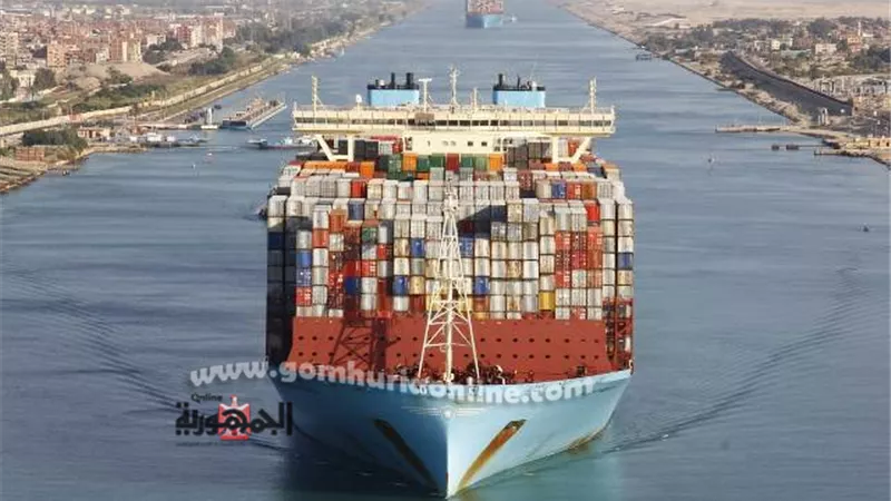 لأول مرة في تاريخ قناة السويس. نجاح عبور سفينة الحاويات العملاقة MILAN MAERSK بغاطس غير مسبوق.صور