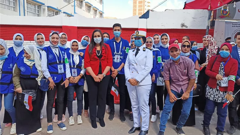 مديرية الشباب بالبحيرة تنظم مسيرة لحث المواطنين على المشاركة..