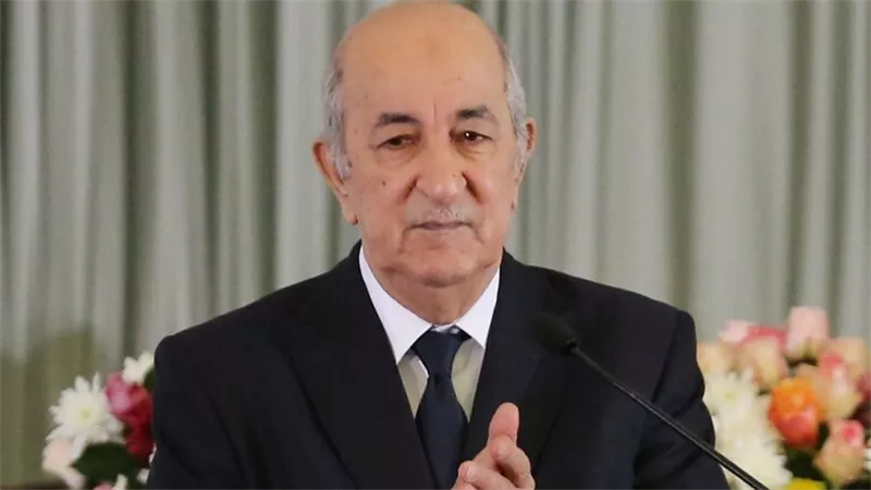 الرئيس الجزائري يتحدث عن وضعه الصحي بعد خضوعه للحجر