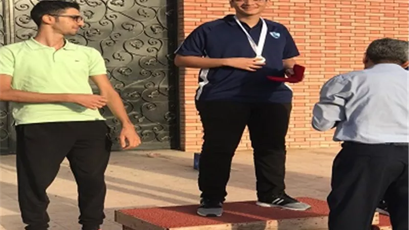ذهبية الرماية لطالب هندسة القناة