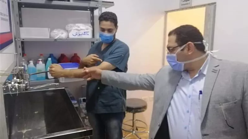 لجنة من وزارة الصحة تتفقد المنشآت الطبية الخاصة بشرم الشيخ - صور