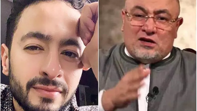 القصة الكاملة لازمة حمادة هلال مع علماء الدين بسبب 