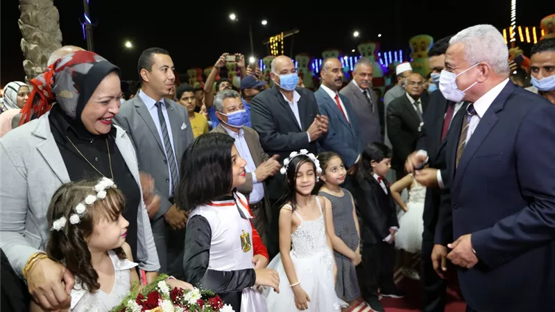 محافظ السويس يفتتح حديقة الفرنساوي العريقة بعد أعمال التطوير والتجميل