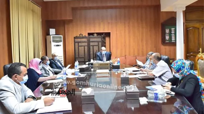 رئيس جامعة بني سويف يترأس لجنة ملف تأسيس الجامعة الأهلية