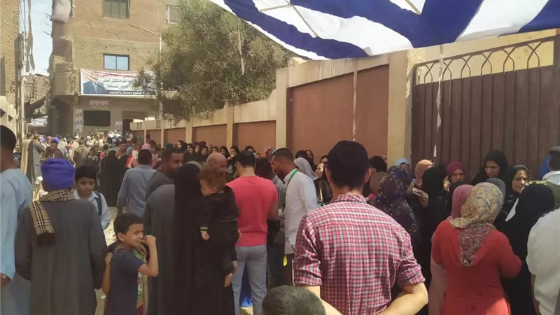 ارتفاع معدلات الإقبال علي اللجان الانتخابية بأسيوط