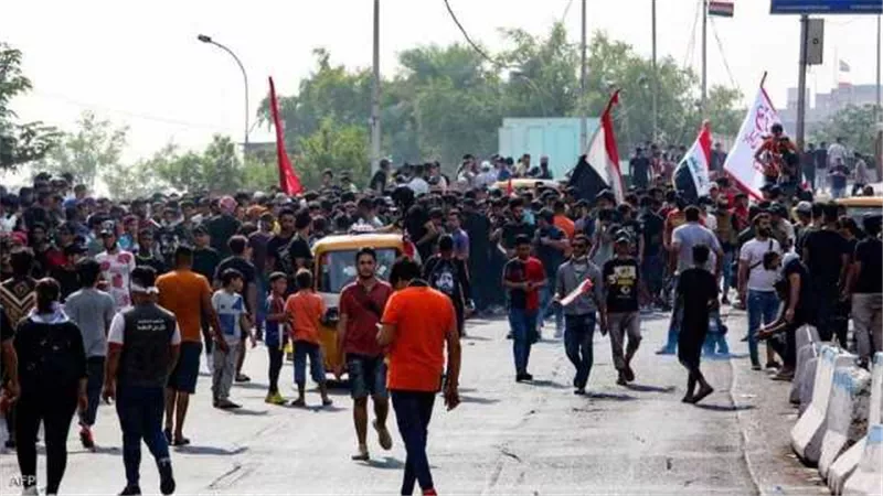 العراق.. عشرات الجرحى في مواجهات بين الأمن ومتظاهرين