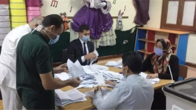 اللجنة العامة بالوادي الجديد تعلن نتيجة فرز أصوات الخارجة