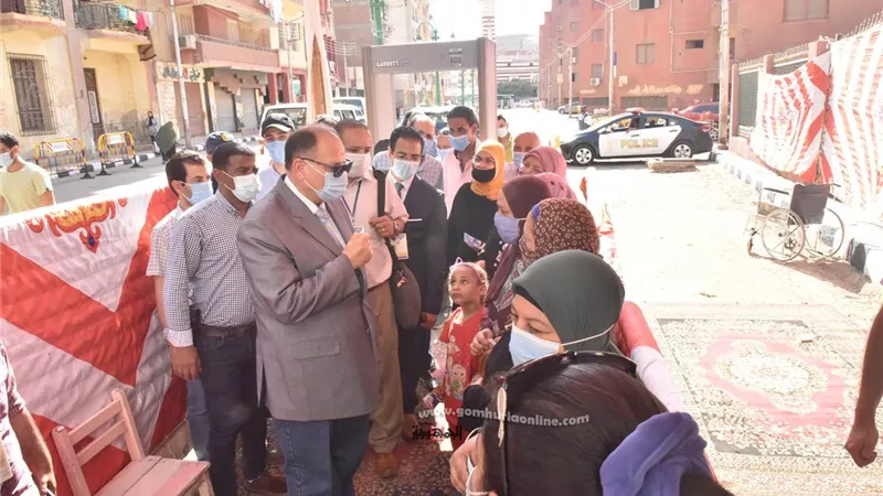 توافد ملحوظ للناخبين وخاصة المراة في اليوم الثاني لانتخابات مجلس النواب باسيوط